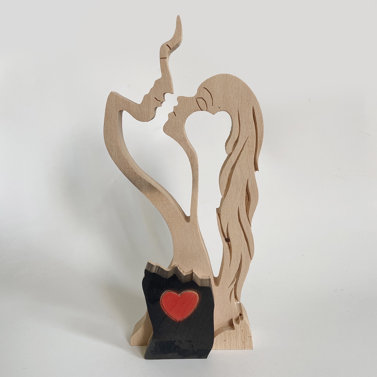 Love Eternal Wood Ornament