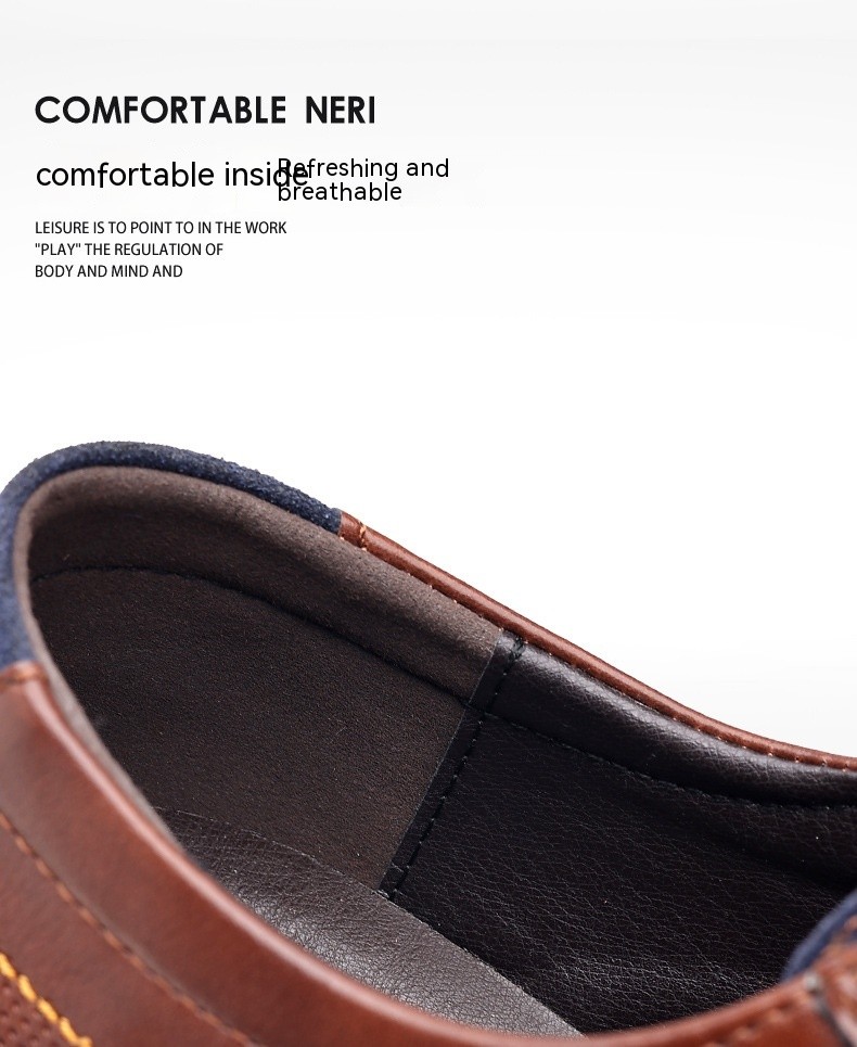 Men Leather Casual Shoes