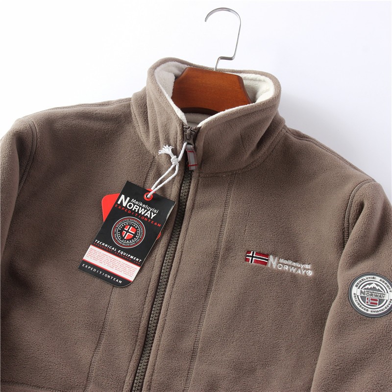 Warm Polar Fleece Pocket Jacket