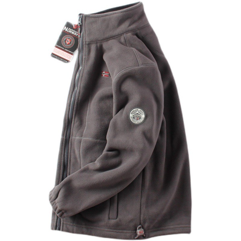 Warm Polar Fleece Pocket Jacket