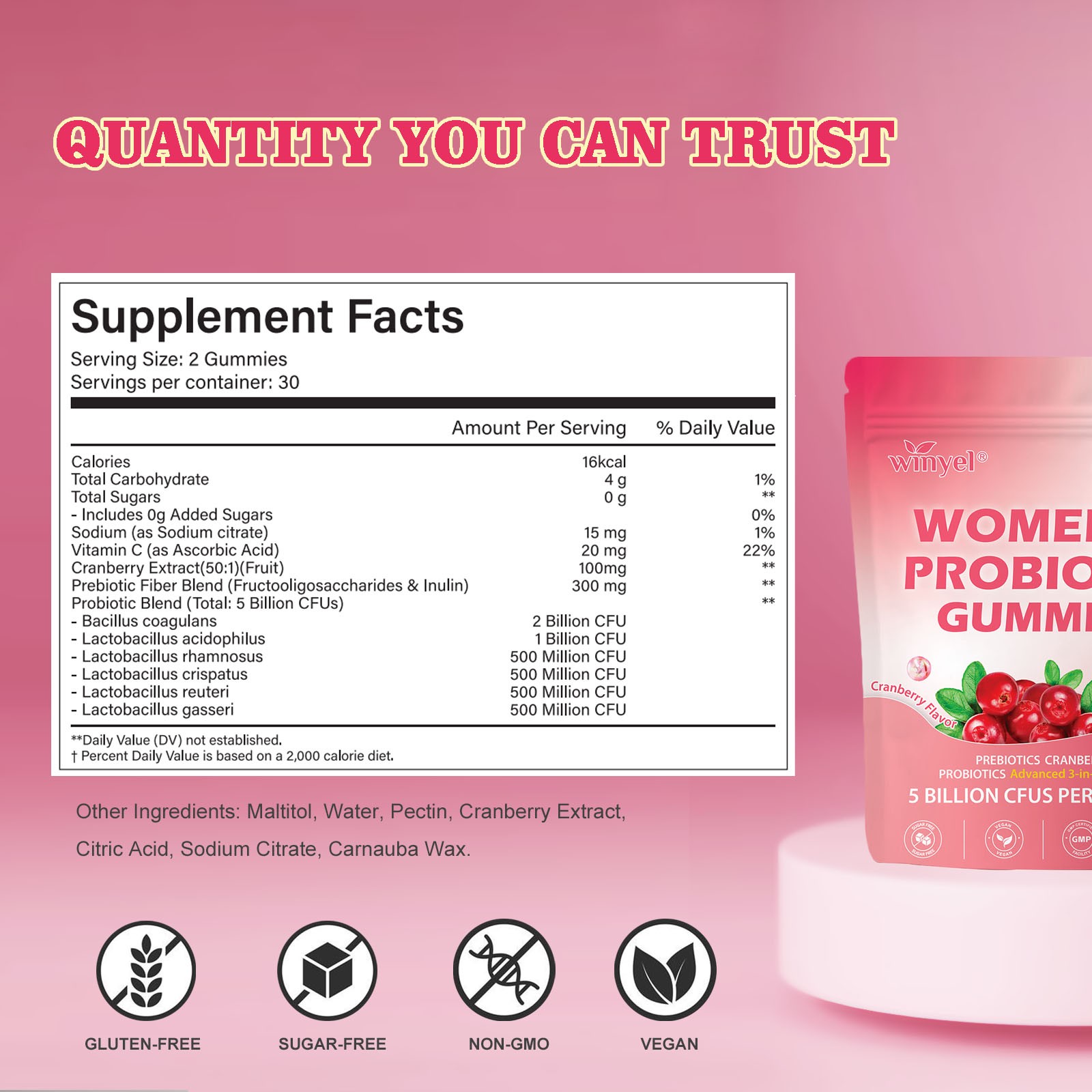 Women's Probiotic Gummies