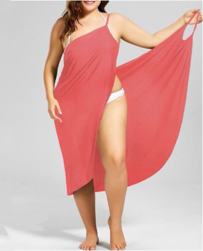 Womens Beach Wrap Dress Cover-up