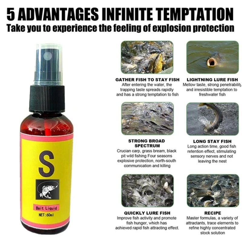 Scent Fish Attractants for Baits
