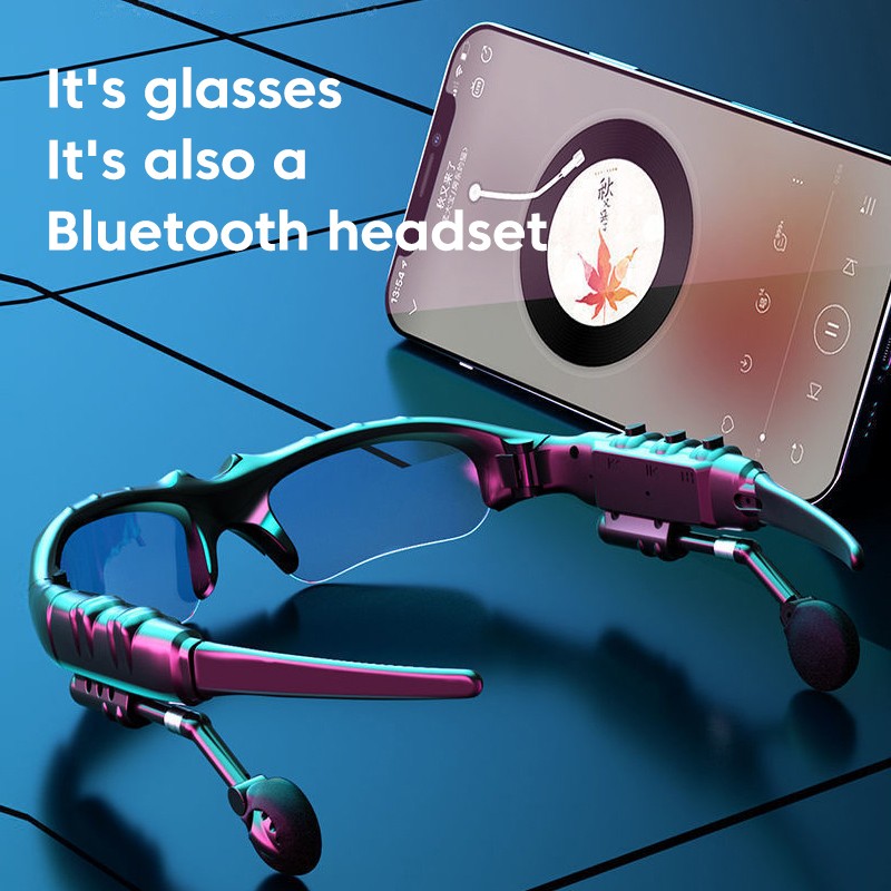 Smart Bluetooth Headset Polarized Sunglasses