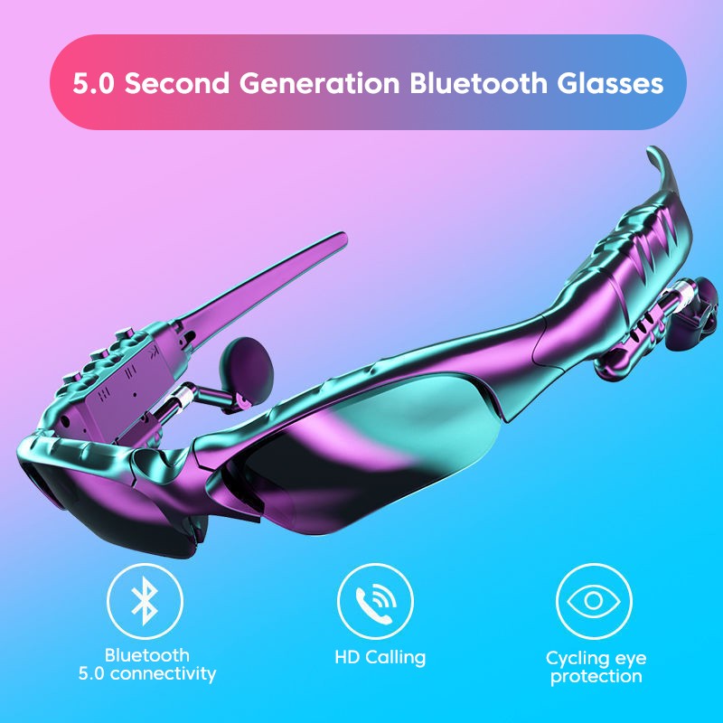 Smart Bluetooth Headset Polarized Sunglasses