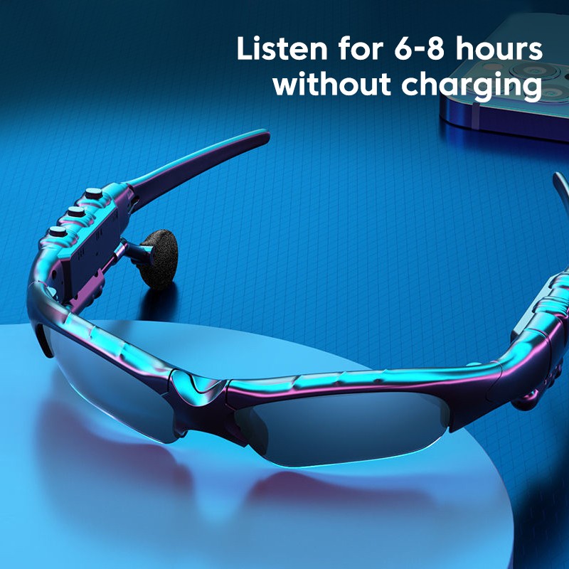 Smart Bluetooth Headset Polarized Sunglasses