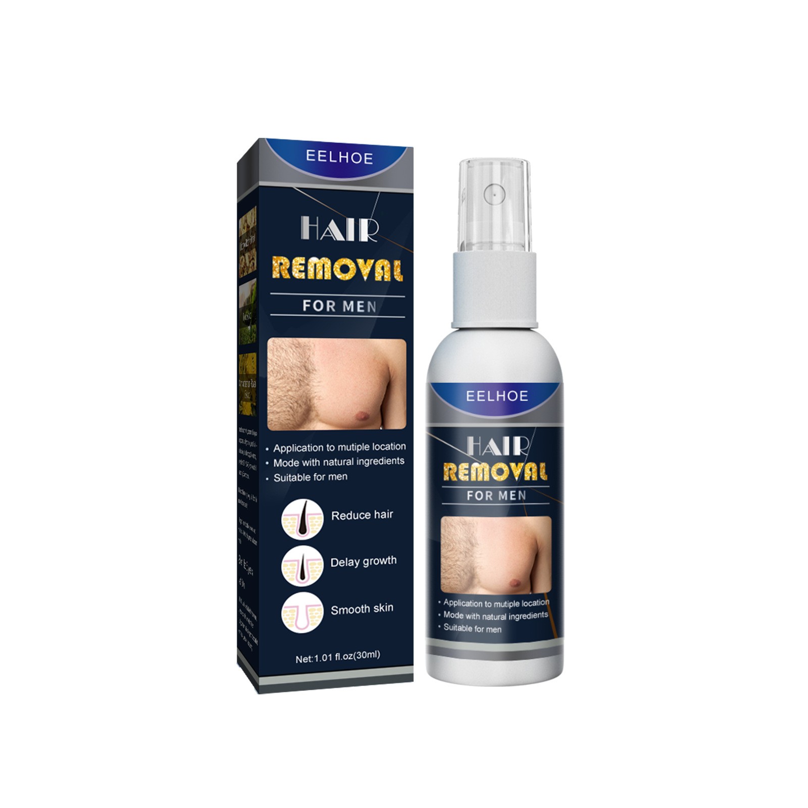 Body Hair Removal Spray