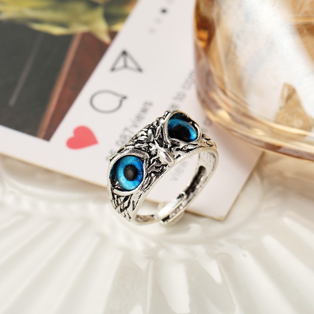 Demon Eye Owl Ring