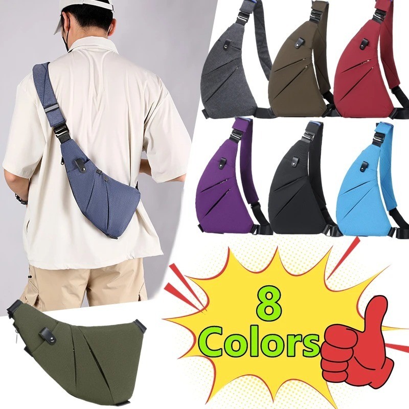 Anti-Theft Crossbody Bag