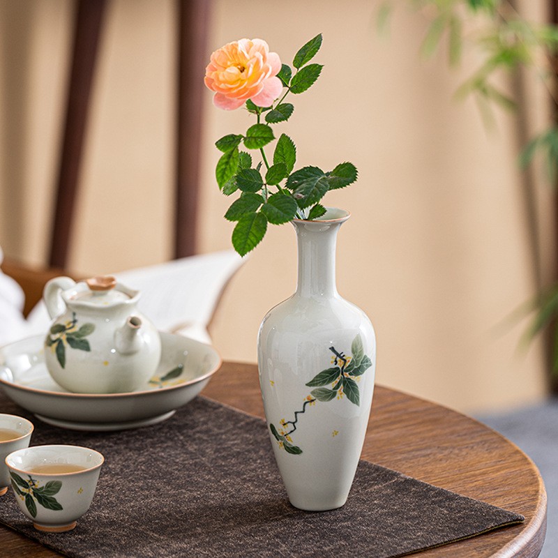 Ceramic Retro Flower Container