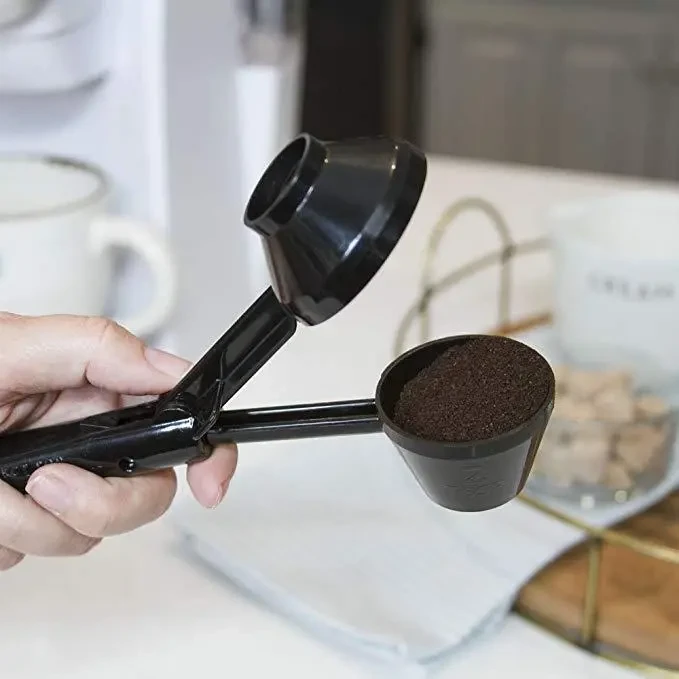 EZ-Scoop Perfect Pod for Single-Serve Reusable and Refillable Coffee Pod Capsules