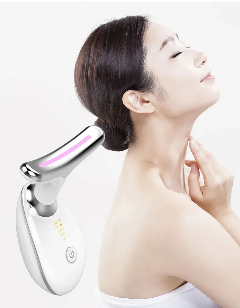 LED Face & Neck Lifting Massager