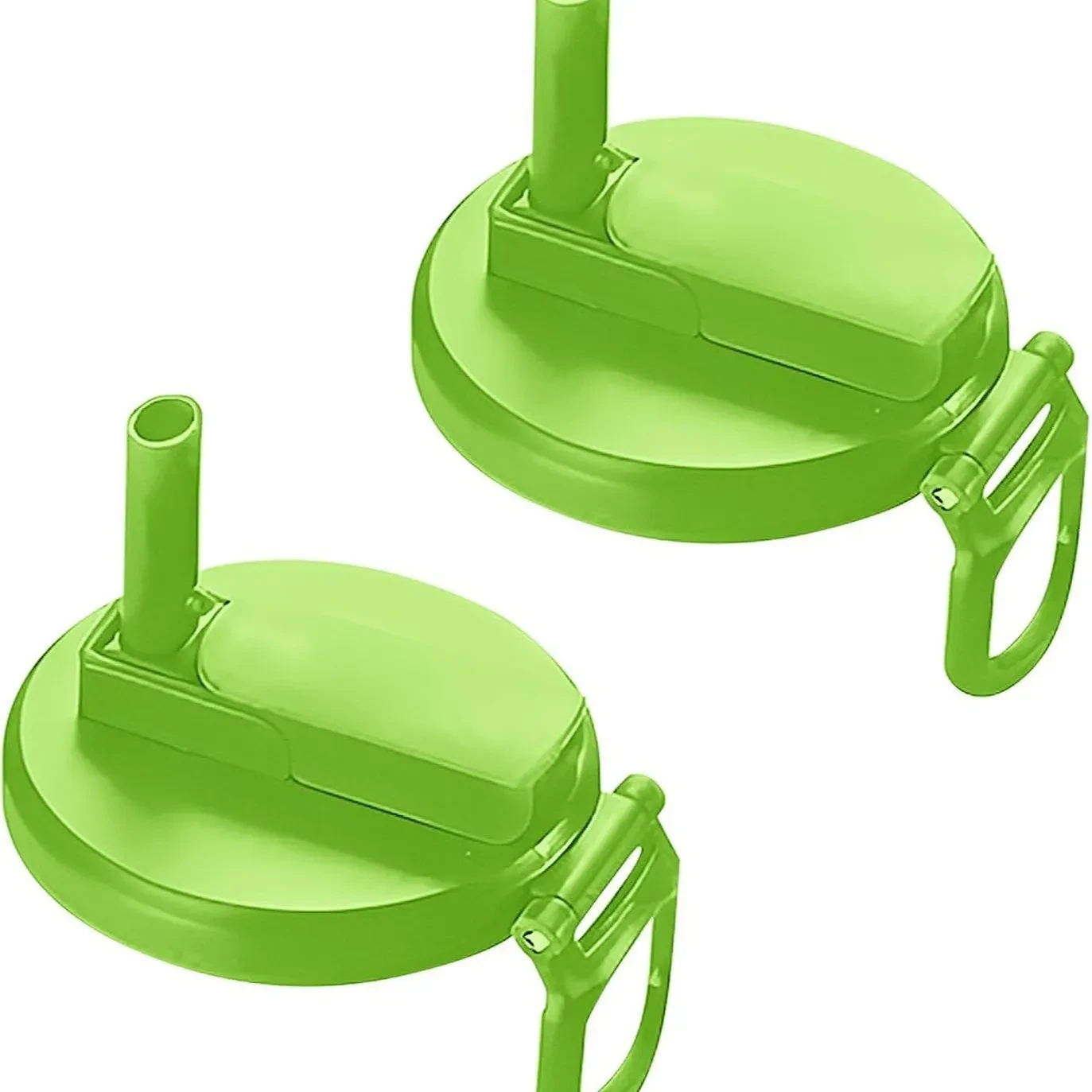 4-Pack Soda Can Lids with Straw