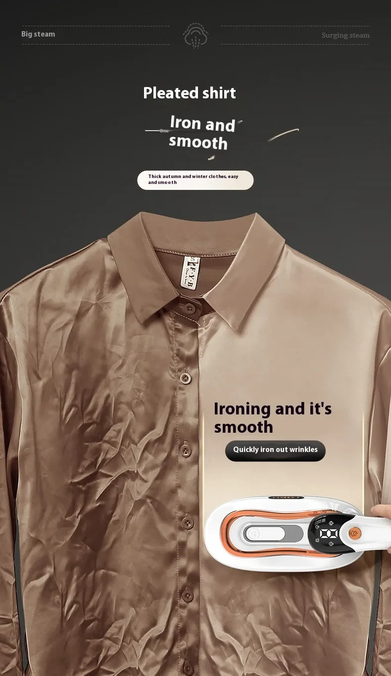 Steam Iron  Zero Wrinkles in Seconds