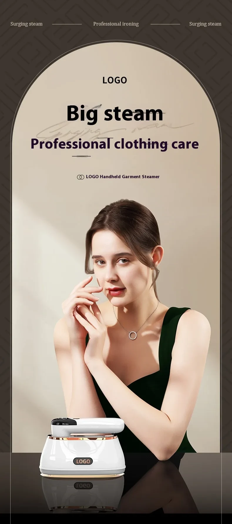 Steam Iron Zero Wrinkles in Seconds