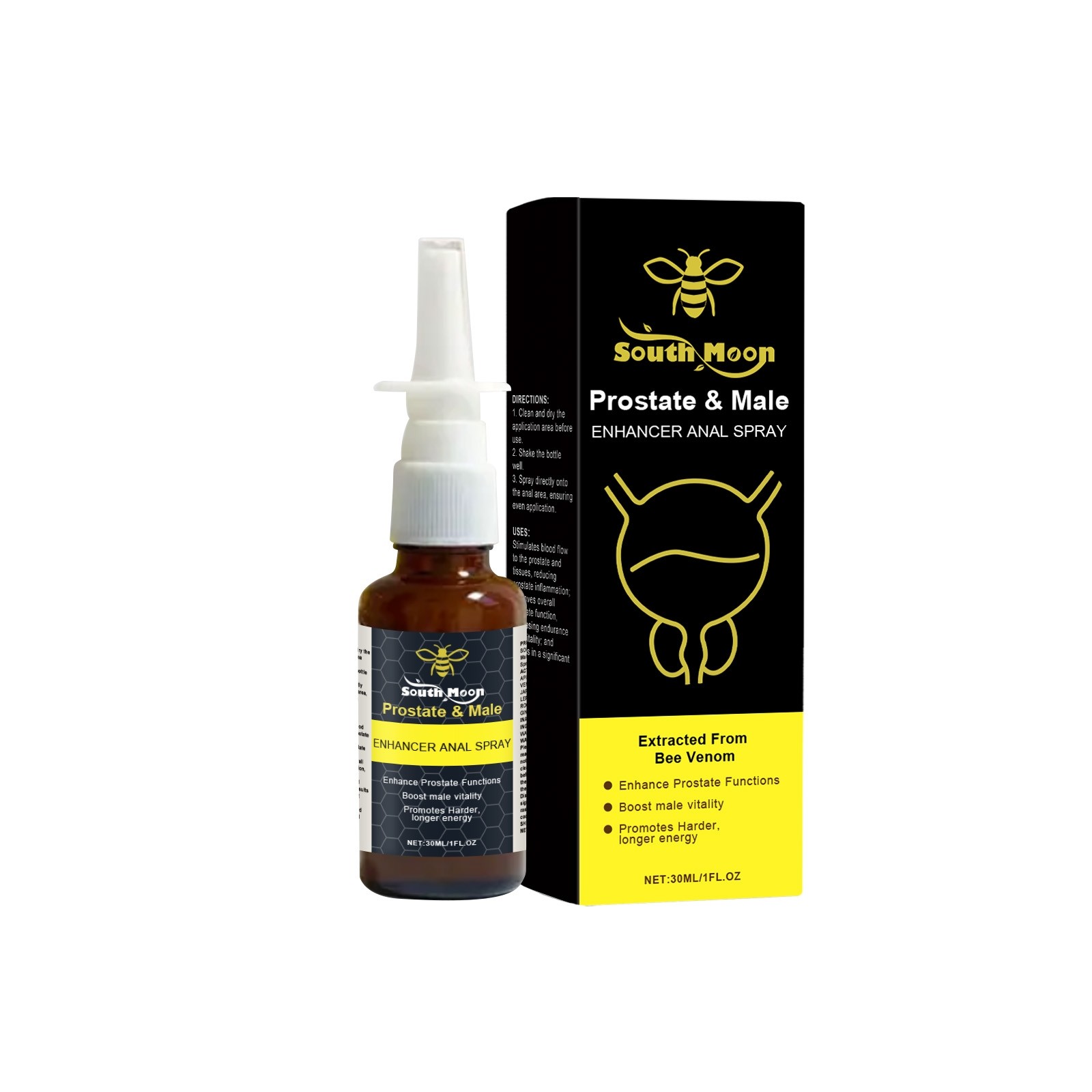 South Moon Prostate & Male Enhancer Anal Spray