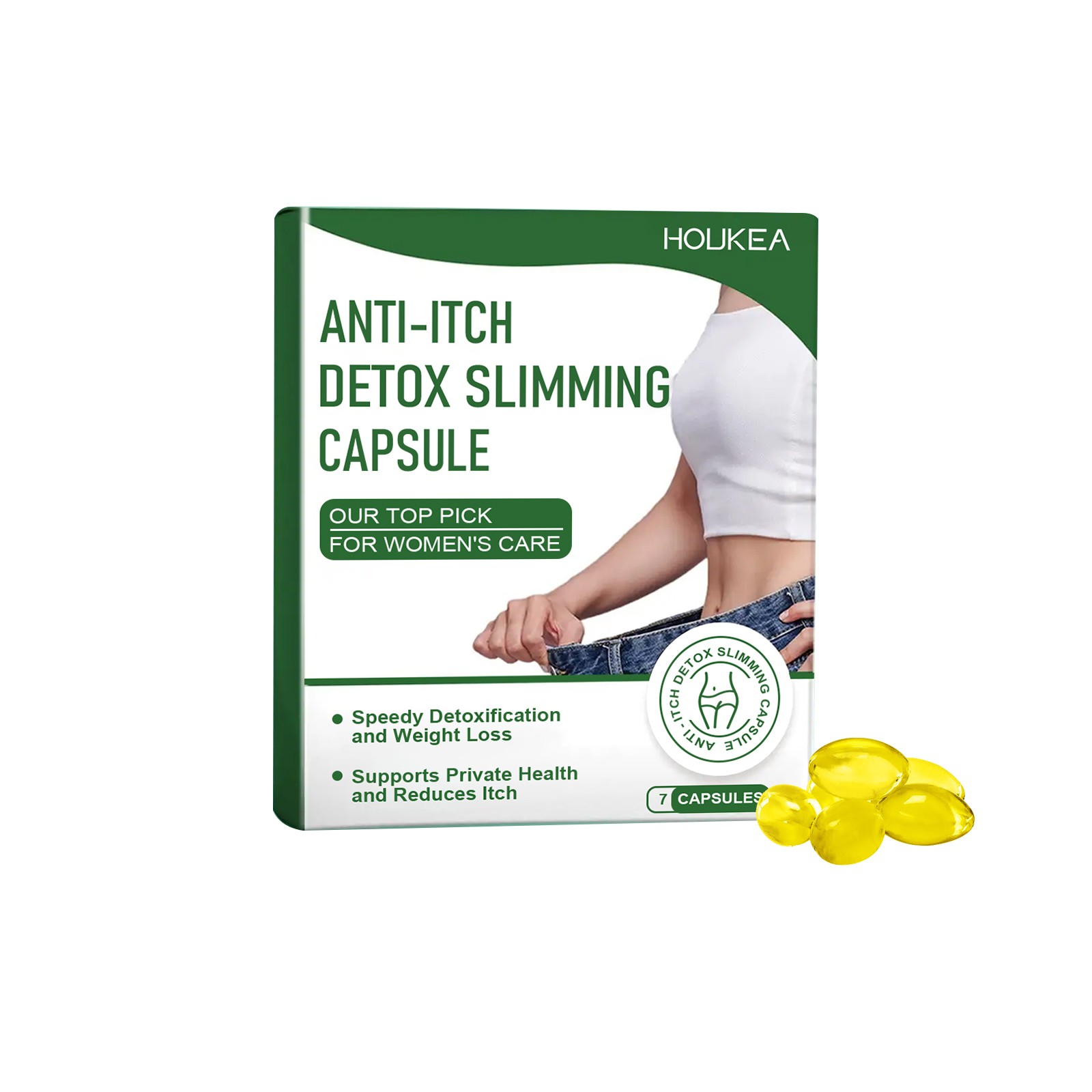 Houkea Anti-Itch Detox Slimming Capsule