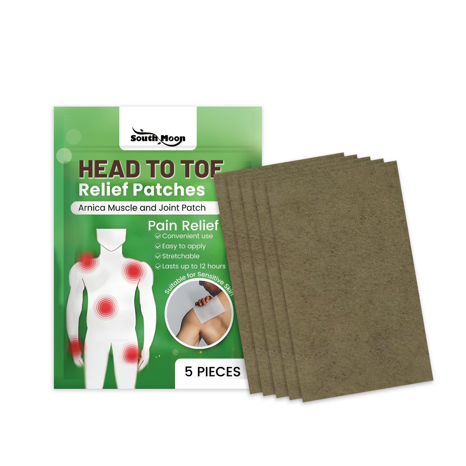 South Moon Head to Toe Relief Patches
