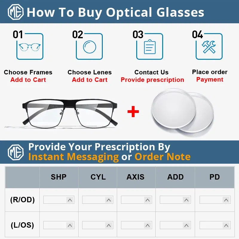 Lenses Color: Khaki, Lens Index: 1.61 - MERRYS Photochromic Gray Green Brown Pink Purple Blue Series 1.56 1.61 1.67 Prescription Glasses Lenses For Myopia Hyperopia