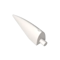Color: Red - Gobricks GDS-90187 Barb / Claw / Horn / Tooth - Large compatible with lego 11089 Assembles Building Blocks children's toys