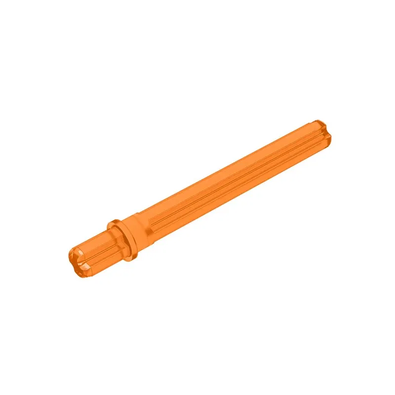 Color: Pink - Gobricks GDS-886 Technical, Axle 5.5 with Stop compatible with lego 59426 32209 DIY Educational Building Blocks Technical
