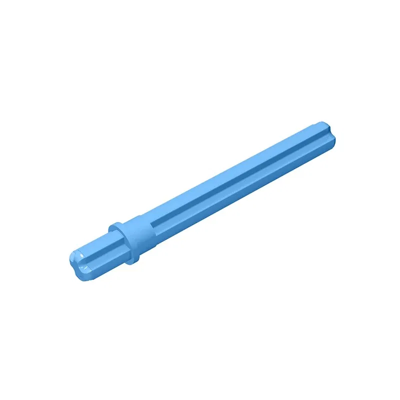 Color: Pink - Gobricks GDS-886 Technical, Axle 5.5 with Stop compatible with lego 59426 32209 DIY Educational Building Blocks Technical