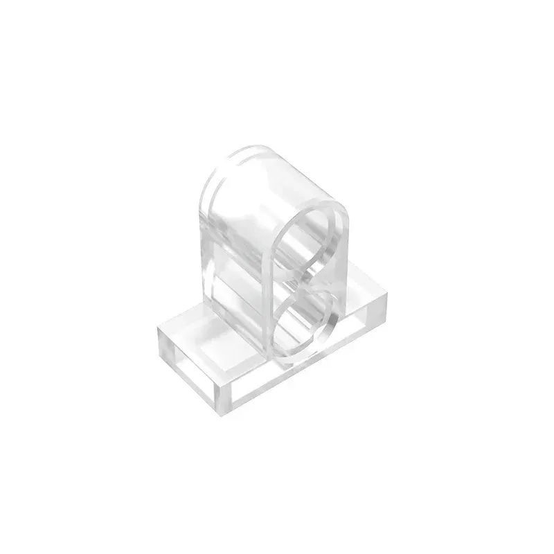 Color: Pink - Gobricks GDS-937 Technical, Pin Connector Plate 1x2x1 2/3 with 2 Holes compatible with lego 32530 Educational Building Blocks