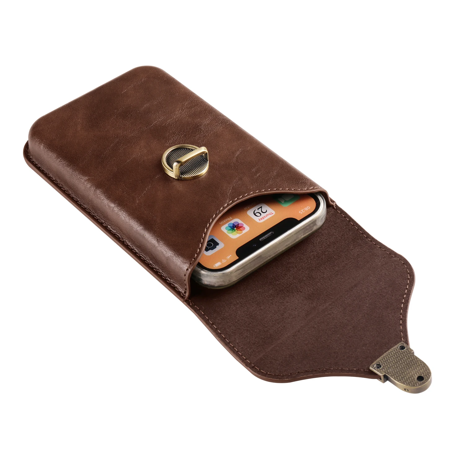 Color: Beige, Material: ABS - Leather Phone Belt Clip Case Men Waist Bag For Xiaomi 13T 12T 14T,Redmi Note 13 12 11 10 Pro 5G 12S 11S,Poco X5 X6 Holster Pouch
