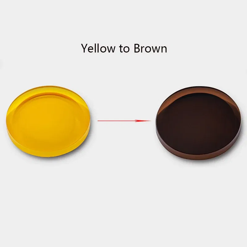Lenses Color: Red, Lens Index: 1.61 - 2 PCs 1.56 1.61 1.67 Photochromic Polarized Prescription Glasses Lenses Myopia Progressive Sunglasses Lens Anti-reflection/glare