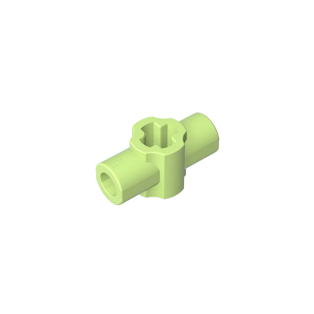 Color: Red - Gobricks GDS-2230 Technical Axle Connector Hub with Perpendicular compatible with lego 24122 Assembles Building Blocks