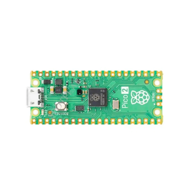 Color: GRAY - Raspberry Pi Pico 2 RP2350 Pico2 Optional Pico2W 2 W ARM Cortex-M33 And RISC-V Hazard3 520KByte 4MByte QSPI Flash