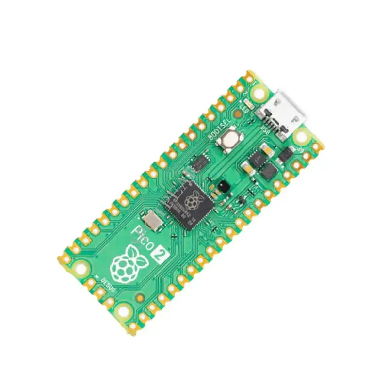 Color: GRAY - Raspberry Pi Pico 2 RP2350 Pico2 Optional Pico2W 2 W ARM Cortex-M33 And RISC-V Hazard3 520KByte 4MByte QSPI Flash