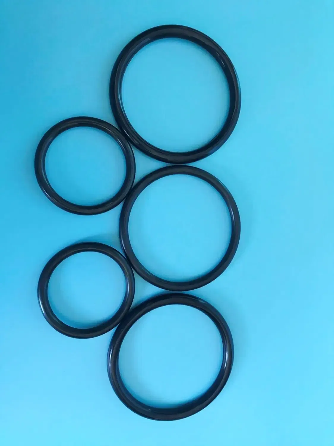 Color: Light Grey - Rubber O-rings for Standing Crystal Singing, Bowl