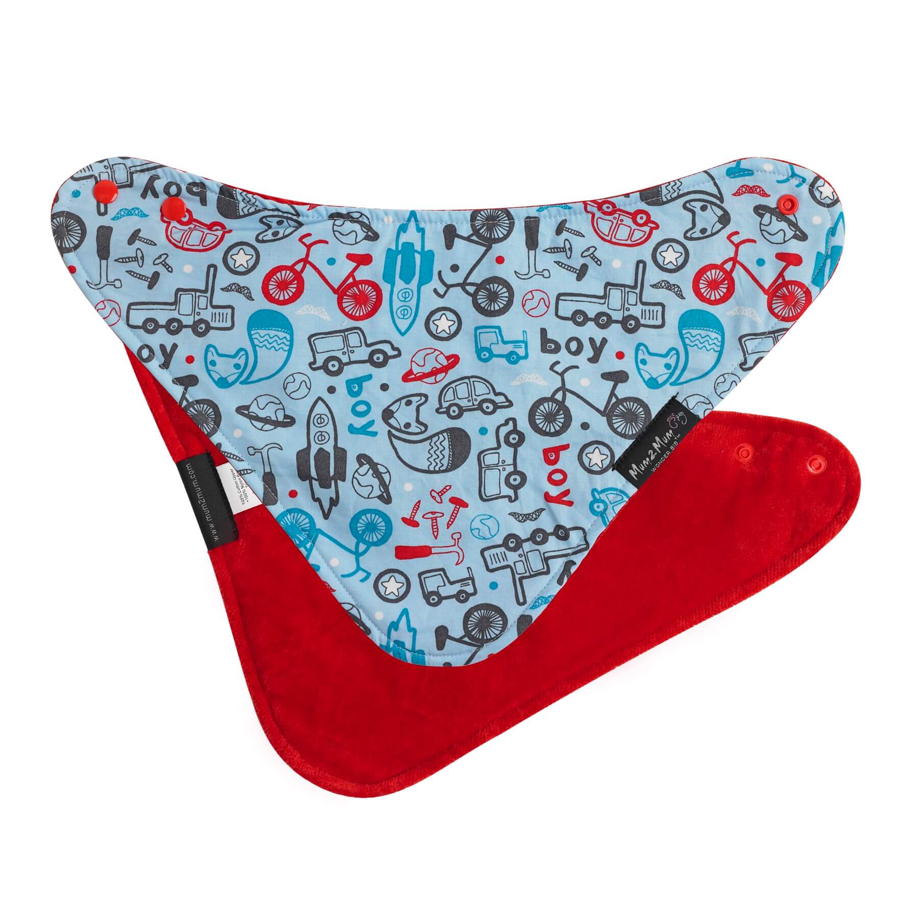 Bandana Bib | 4 Months to 3 Years | Transport