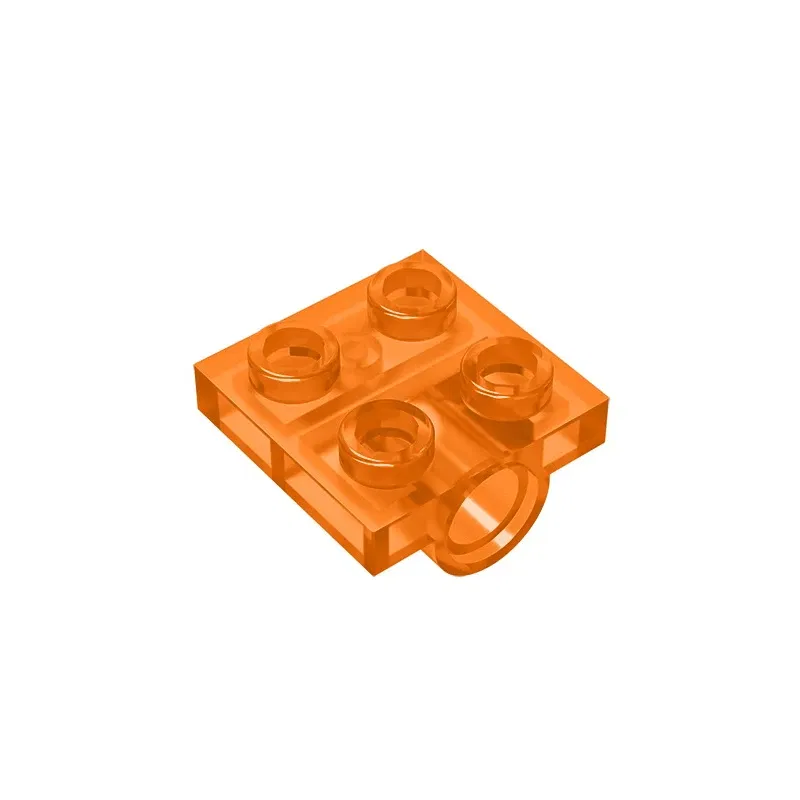 Color: GRAY - MOC PARTS GDS-848 Plate, Modified 2 x 2 with Pin Hole - Full Cross Support Underneath compatible with lego 10247 2444