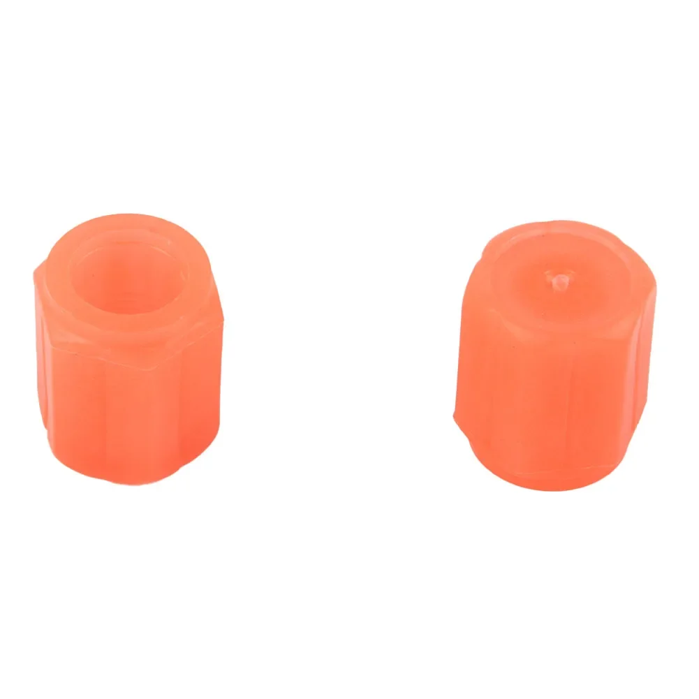 Color: Ivory, Ships From: CHINA - 4 PCS/Set Valve Covers Yellow Blue High-quality Luminous Bike Tire Valve Stem Cap Car Tire Valve Cap Orange Pink