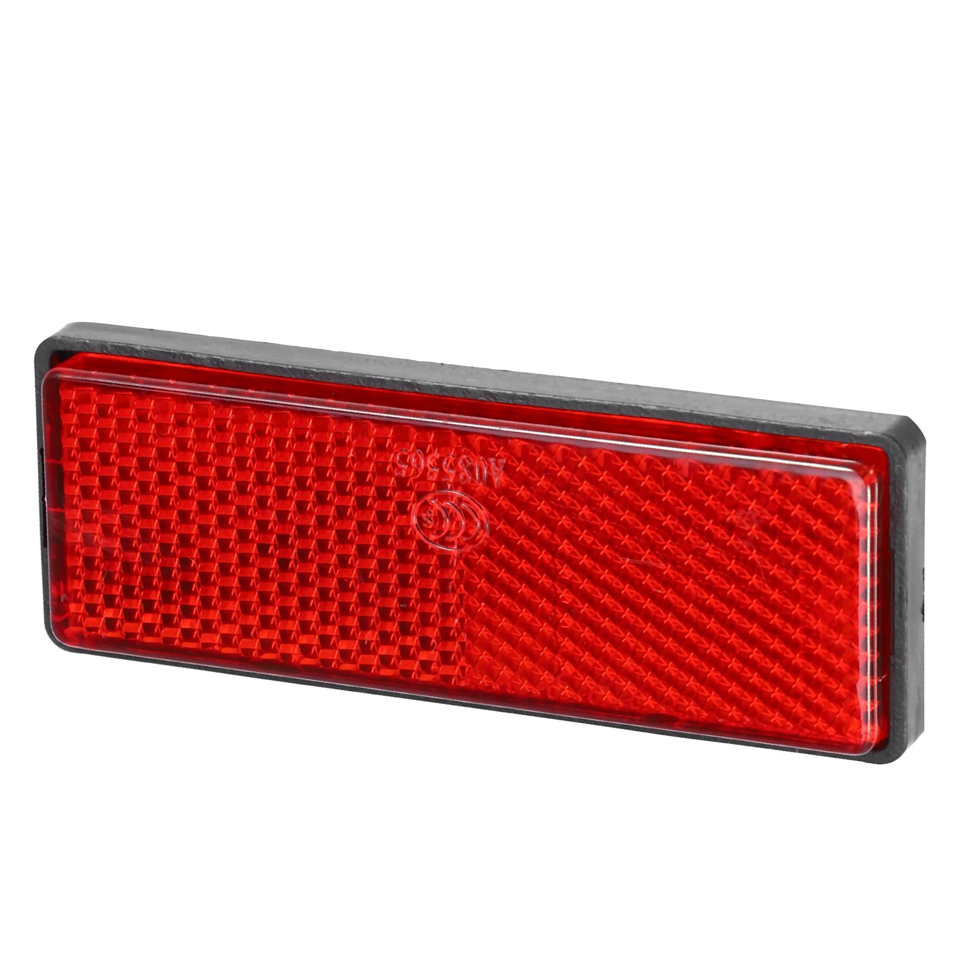 Color: Yellow - UXCELL Rectangular Stick-on Safety Spoke Reflective Sticker Self Adhesive Reflector for Gate Posts Cars Trailer Motorcycle