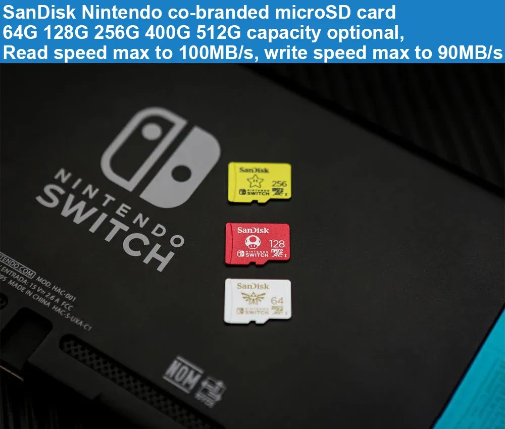 Capacity: 512MB - SanDisk Micro SD Memory Card 100% Original C10 U1 U3 4K HD Trans Flash Cards for Camera GoPro DJI Nintendo Switch MicroSDXC Card