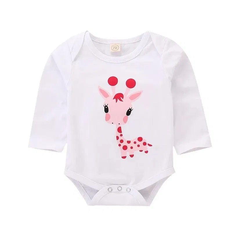 Color: Beige, Kid Size: 6M - Spring Fall Cotton Newborn Baby Girl Clothes 0-3 Months Polka Dot Unisex Infant Clothes Set Boy 3-piece Clothing With Hat