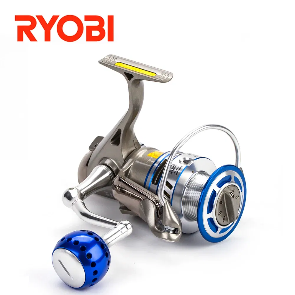 Color: Silver, Ships From: CHINA, Bearing Quantity: 7, Spool Capacity: 3000 Series - RYOBI FISHING KING ?… ?…? ?…? Reels Spinning Wheel 6+1BB Gear Ratio 5.0:1/5.1:1  Drag 2.5-10kg  Fishing Coil