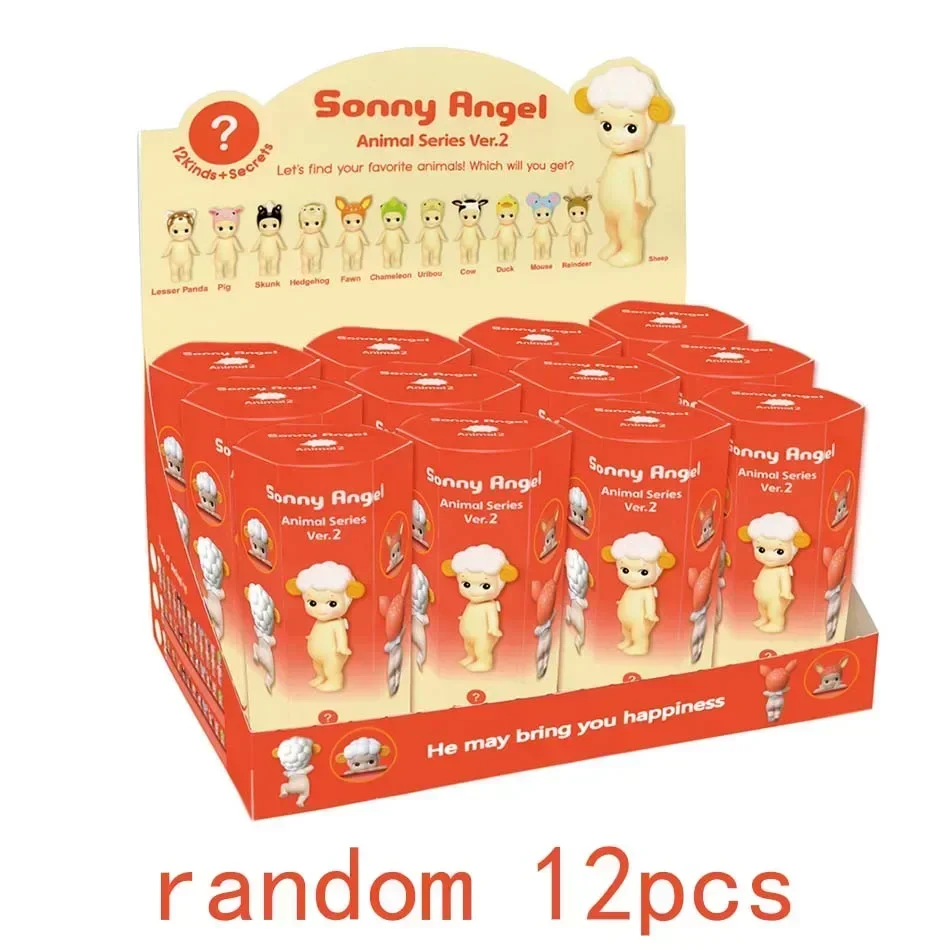 Color: Pink - Collection 57Style Sonny Angel Blind Box Dreaming Series Mini Anime Figure Ornaments Dolls Fans Children Christmas Birthday Gift