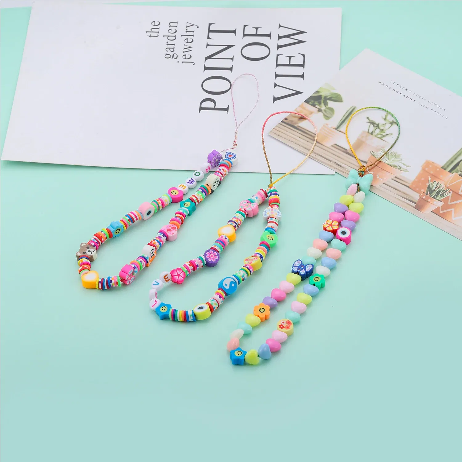 Color: Lemon yellow, Item Diameter: 6mm - 16Inch/Line 6mm Colorful Flat Round Polymer Clay Beads Loose Spacer Beads for DIY Jewelry Making Bracelet Necklace Accessories