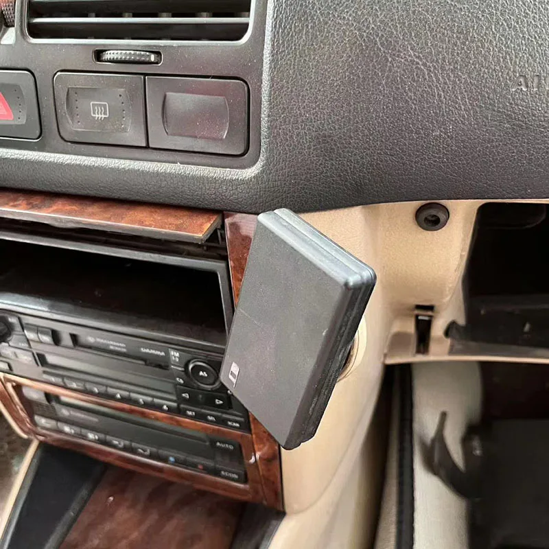 Color Name: Black - for VW Bora, Golf 4, R32 original car phone holder, phone holder