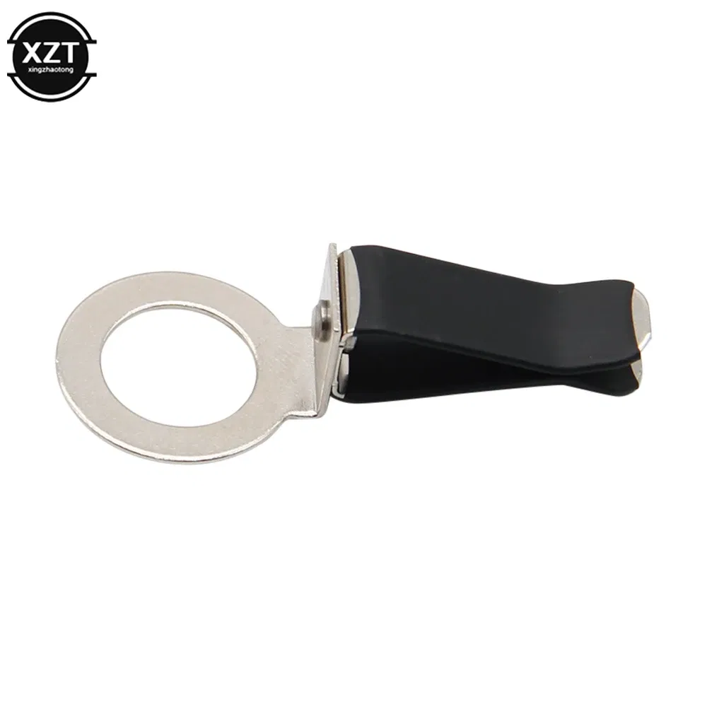 Color Name: WHITE - Car Air Conditioner Air Outlet Perfume Clip White Black 360 ?° Rotating Stainless Steel Perfume Glass Bottle Clip Car Accessories