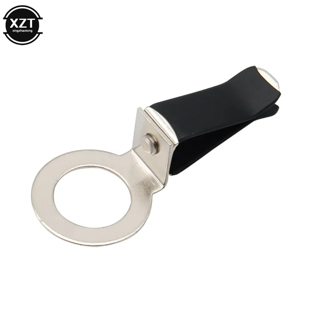 Color Name: WHITE - Car Air Conditioner Air Outlet Perfume Clip White Black 360 ?° Rotating Stainless Steel Perfume Glass Bottle Clip Car Accessories