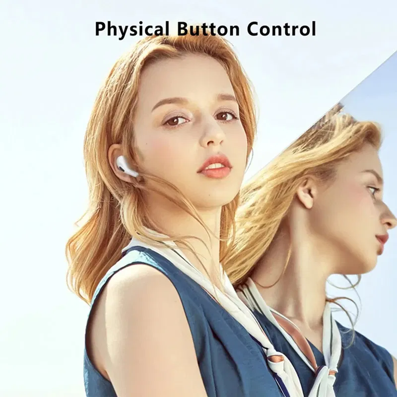 Color: Blue - Original Air pro bluetooth earphones Bluetooth 5.3 auriculares Earbuds Gaming Headset For iPhone Apple Xiaomi Android phone