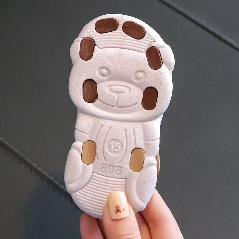 Color: Blue, Shoe Size: 2.5 - 2024 Summer Baby Boys Girls Sandals Children Beach Sandals Cartoon Infant Toddler Shoes Comfortable Soft Sole Kids Student Shoes