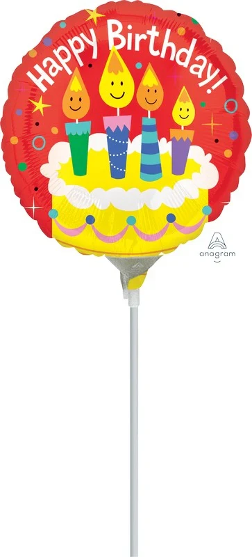 10cm Happy Birthday Candles A10