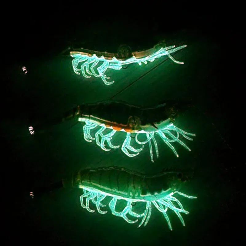 Color: Navy Blue, Size: 80mm - ILURE Squid Bait Squid Jigs Horizontal Luminous Webfoot Octopus Egi Lure Wobbler Artificial Hard Bait Cuttlefish Hook Tackle