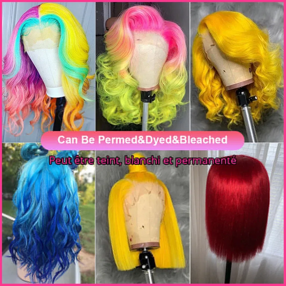 Hair Color: Natural Color, Ships From: United States, Stretched Length: 10inches - 180% Short Bob Wig Lace Front Human Hair Wigs For Women Human Hair Bone Straight Human Hair Wig Transparent Lace Frontal Wig